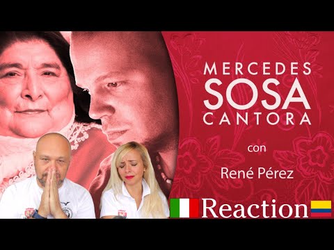 Un niño en la calle - Merecedes Sosa & Residente Calle 13♬Reaction  🇮🇹Italian And Colombian🇨🇴