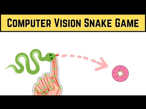 Snake Game using Opencv Python + 3080 Ti Giveaway