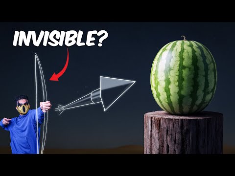 Can I Build An Invisible Bow And Arrow That's DEADLY?
