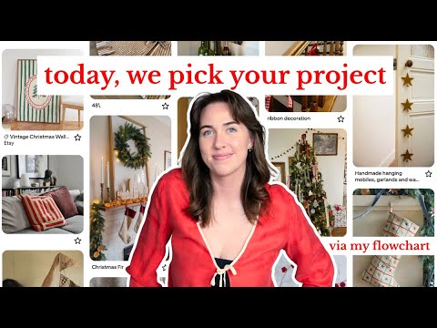 You're making your own Christmas decorations this year