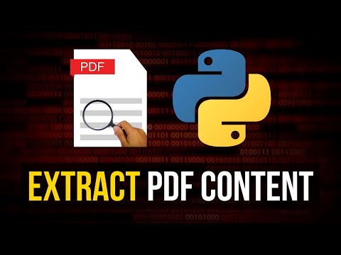 Extract PDF Content with Python