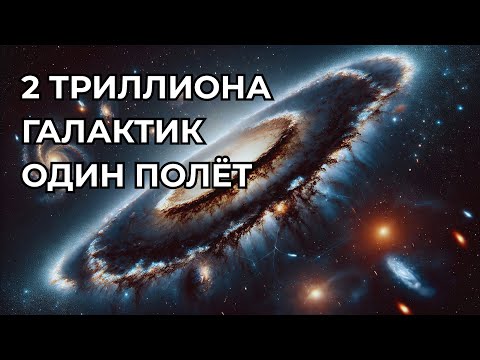 Путешествие через каждую галактику в нашей наблюдаемой Вселенной