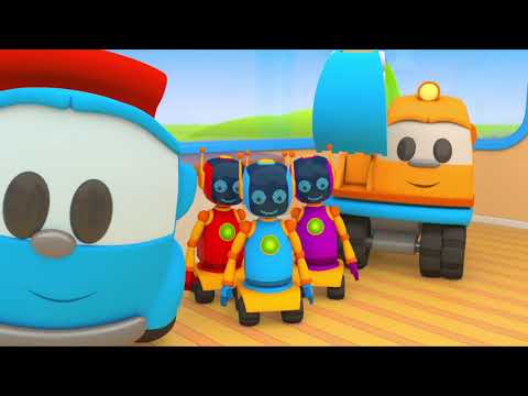 Leo the Truck and the Cookie Jar Song – Car Cartoons and Kitchen Toys for Kids