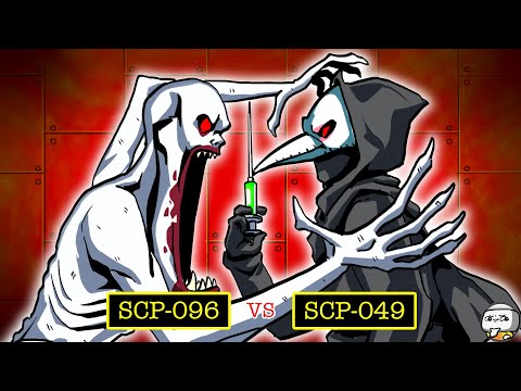 SCP-096 Shy Guy vs. SCP-049 Plague Doctor (SCP Animation)