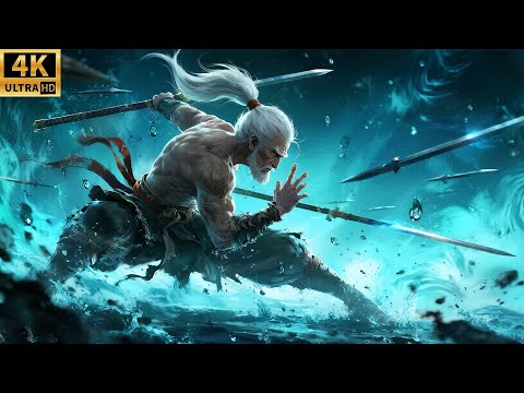 🔥瘦弱老人现出剑仙真身，一劍橫掃三萬魔軍，天地都震裂！#movie #4k #肖战 #吴尊