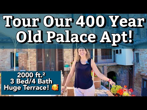 We FINALLY Have Our 400 YEAR OLD Home in ITALY!  Come Take a TOUR with Us!