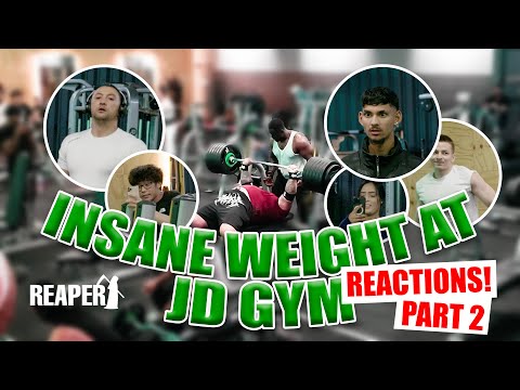 COMMERCIAL GYM SHOCKED AT INSANE BENCH PRESSER