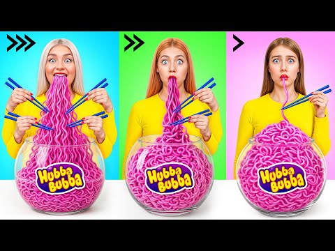 Fast, Medium or Slow Food Challenge | Funny Food Recipes by Bubba DO Challenge