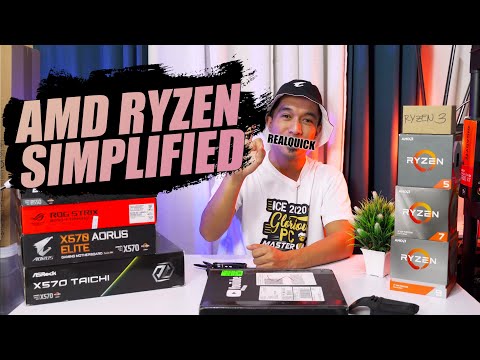 REALQUICK EP3: Anong MAGANDA? AMD Ryzen 3, 5, 7 or 9 EXPLAINED 2020 Desktop Processor Buying Guide
