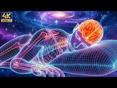 528Hz + 432Hz | Deep Sleep Music: Whole Body Healing Frequency, Melatonin Release, Stop Overthinking