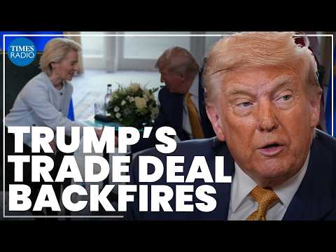 Trump approval rating drops as US-EU trade deal is 'not a triumph for anyone' | Trump Report