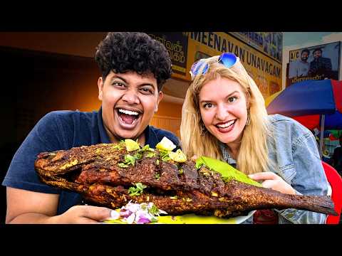Chennai மீன் சாப்பாடு with German Girl ❤️ - Irfan's View