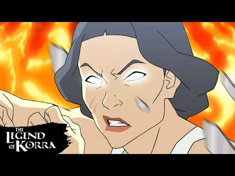 Lin Beifong Going Full Kyoshi for 9 Minutes 😡 | The Legend of Korra