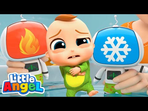Hot And Cold - Full Episode | Little Angel Nursery Rhymes for Kids | Kids TV Shows Full Episodes