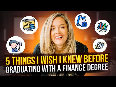 5 Things I Wish I Knew Before Graduating With a Finance Degree