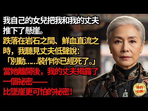 我女兒親手將我們推下懸崖，先生卻在我耳邊低語：「假裝妳死了…我們才能活下去」【真實故事】