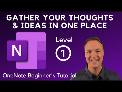 Microsoft OneNote for Windows 10 Tutorial - Beginner's Level 1