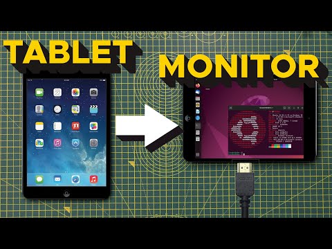 Your old iPad or Android Tablet as External Monitor!