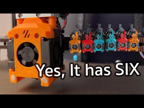 My Voron Can Swap 6 Toolheads – Here’s How I Built It