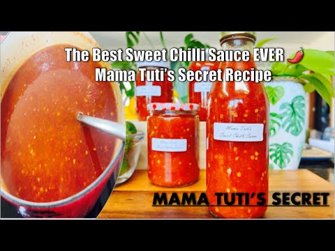 The Best Homemade Sweet Chilli Sauce Ever