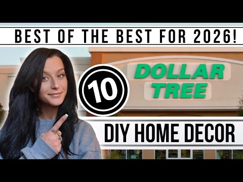 10 DIY Home Decor Projects to Make in 2026 #homedecor #dollartree