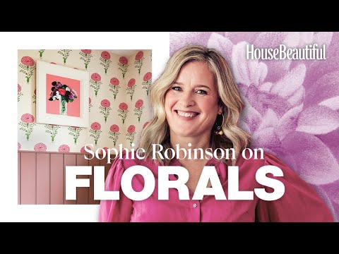 Modern Meets Vintage: Sophie Robinson's Country Floral Decorating Ideas | House Beautiful