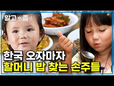 새벽 1시에 도착한 한국 외갓집에서 할머니 밥부터 찾는 영국 손주들의 먹부림 여행 시작!｜왔다! 내 손주｜알고e즘