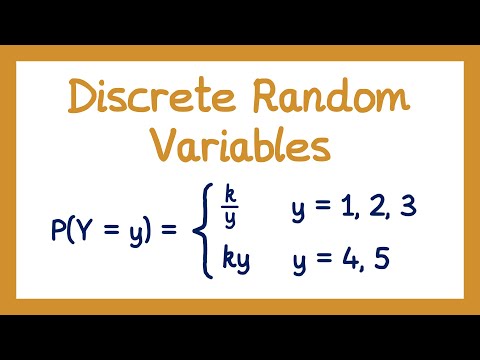 Discrete Random Variables - Year 1 Statistics [A-level]
