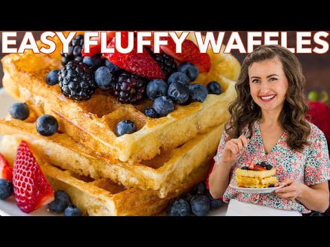 How to Make Homemade Waffles | The Best Versatile Waffle Recipe