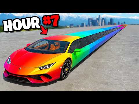 Upgrading LONG CARS For 24 Hours in GTA