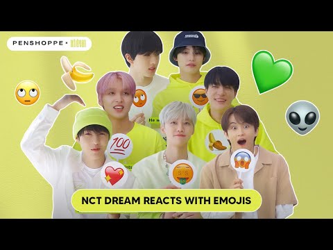 NCT DREAM reacts with emojis 💚