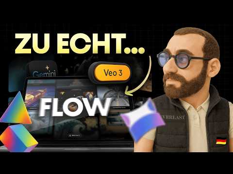 KRASS: Das kann VEO-3 - Google FLOW getestet! Google VEO Beispiele & Anleitung (Google Flow Deutsch)