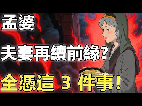 夫妻合葬就可再續前緣？孟婆道破：哪有那麼容易！來世相遇全憑這 3 件事。【輪回|因果|佛學】
