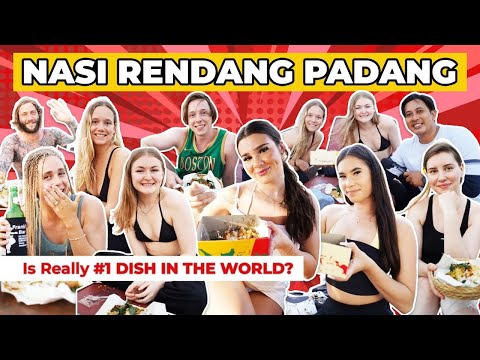 NASI PADANG! DO THEY AGREE RENDANG #1 DISH IN THE WORLD?