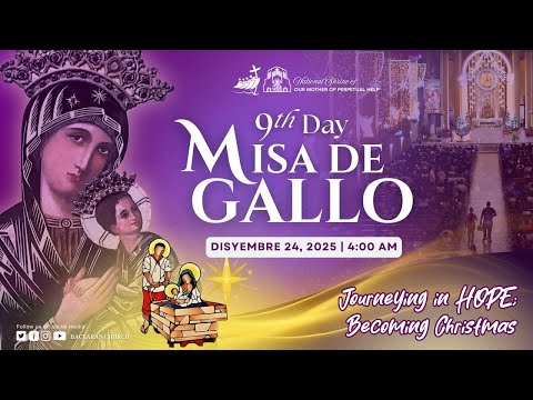 Baclaran Church: Ikasiyam na Araw ng Misa De Gallo