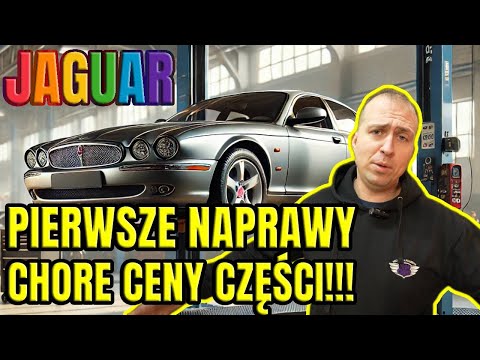 PIERWSZE NAPRAWY JAGUARA XJR 4.2SC, BARDZO SKOMPLIKOWANY SERWIS I WYSOKIE CENY CZĘŚCI!!!