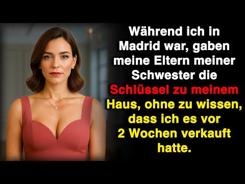 Meine Eltern gaben meiner Schwester die Schlüssel, ohne zu wissen, dass ich das Haus verkauft habe!
