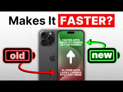 Does Replacing Your iPhone Battery Really Make It Faster?