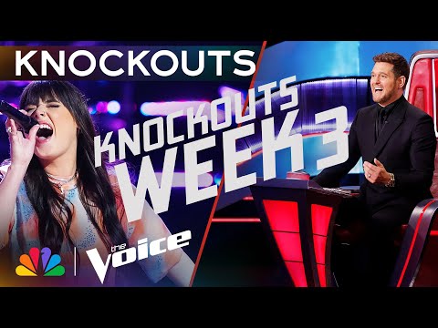 Spectacular Performances from the Third Week of Knockouts | The Voice | NBC