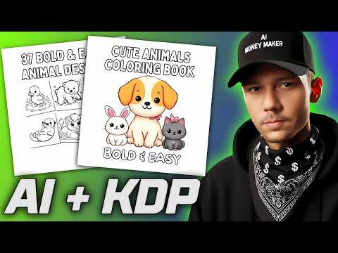 How to Create a Coloring Book with AI!