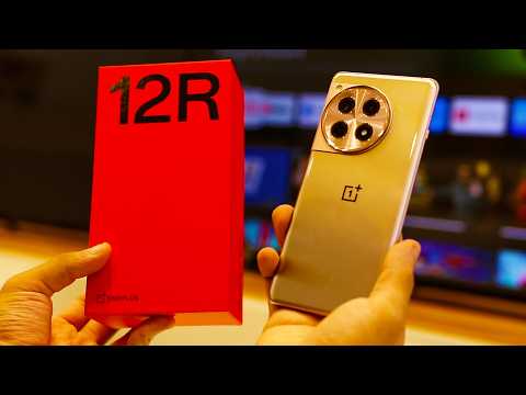 OnePlus 12R Sunset Dune Unboxing + Color Comparison