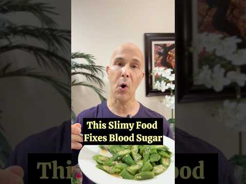 This Slimy Food Fixes Blood Sugar!  #drmandell #okra #sugar #cholesterol