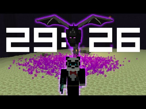 I Beat Minecraft in Under 30 Minutes for the First Time