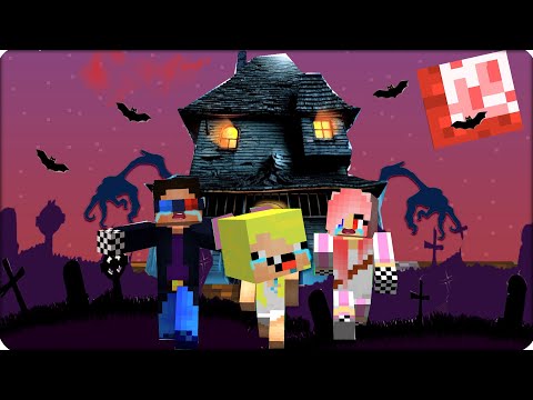 😵ДОМ МОНСТР Охотится за Нами в Майнкрафте! Нубик Кубик Шеди Леска Против ДОМА МОНСТРОВ!