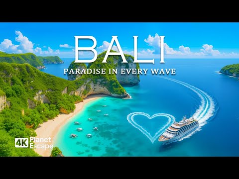 Bali 4K – Explore Tropical Island Paradise & Tranquil Beaches With Deep House Chill 🎵