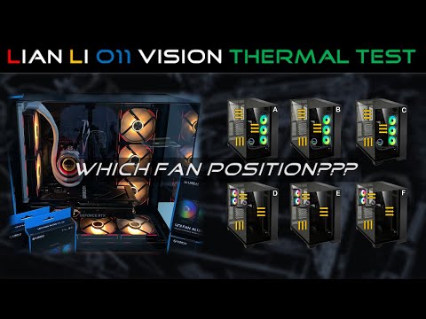 Lian Li O11 Vision - Thermal Test