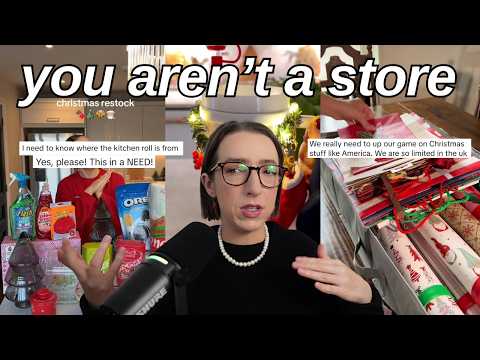 tiktok christmas restocks are a lot...