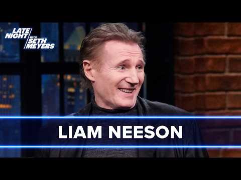 Seth Challenges Liam Neeson to Match His Movies to Their Taglines