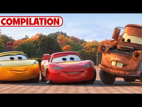 Every Cars on the Road Episode! ⚡️ | Pixar's: Cars On The Road | Compilation | @disneyjr