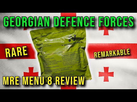 🇬🇪 | RARE | REMARKABLE | Defence Forces of Georgia MRE Review – Chicken Chokhokhbili Taste Test
